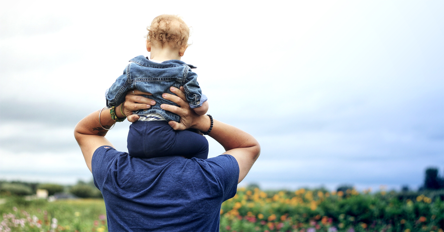 Parent with child